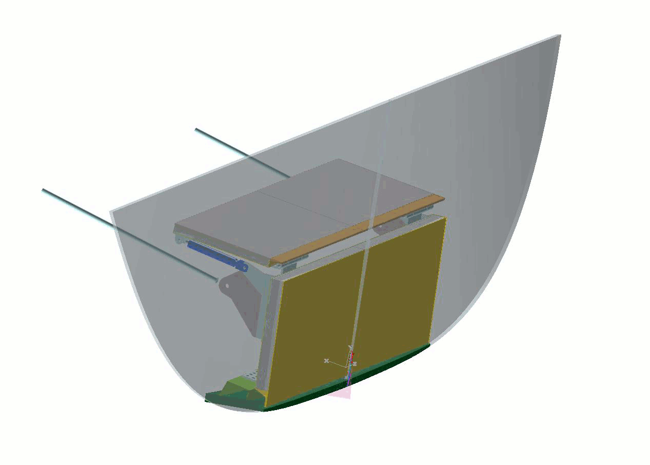 racing boat tender door